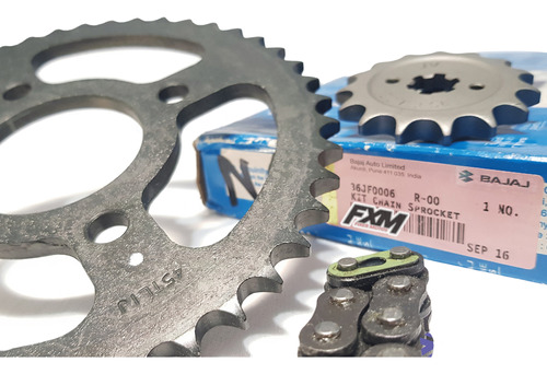 Kit Arrastre Pulsar 150 Ns,160 Sprocket Oring Bajaj Original