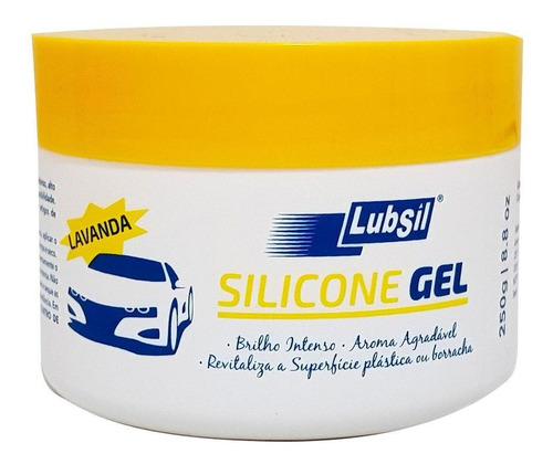 Silicone Gel Automotivo Silicone Gel Lavanda Lubsil 250g