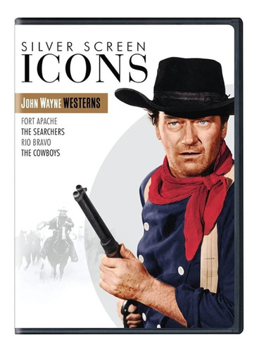 Silver Screen Icons John Wayne Westerns Rio Bravo Blu Ray R1