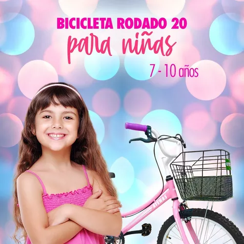 Bicicleta Para Niñas, GO20C – Tiendas Canelita