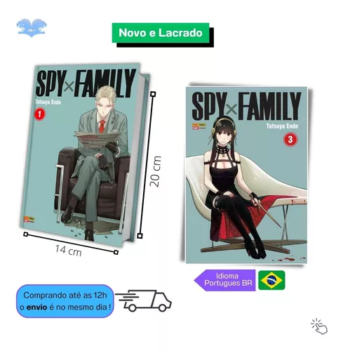 Spy X Family será publicado no Brasil pela Panini.