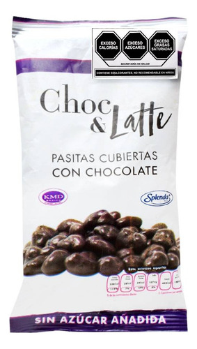 3pz Pasitas Choc & Latte Cubiertas Con Chocolate 100 G.