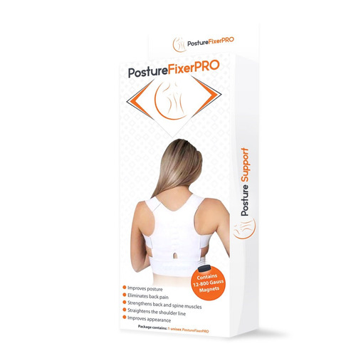 Posture Fixer Pro Corrector De Postura Unisex 12 Imanes