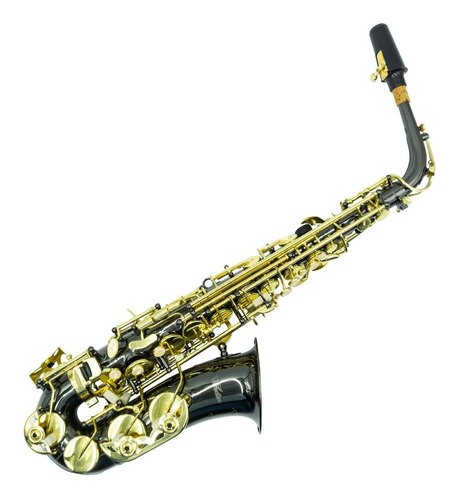Saxofon Alto Versalles Niquel Negro/dorado Nuevo C/ Estuche 