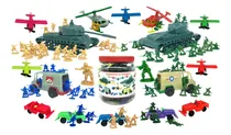 Comprar Soldaditos 1:72 Tanques Helicópteros Y Mas Soldados 166 Pzas