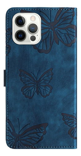 Funda Para Huawei Nova5t/honor 20/9x Lite, Cartera, Soporte Para Pulsera, Ranura Para Pulsera, Piel Estampada Con Mariposas