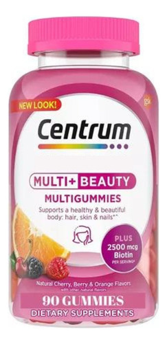 Centrum Multigummies Multi + Beauty - 90 Gummies