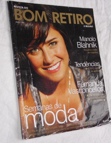 Revista Do Bom Retiro Capa Fernanda Vasconcellos