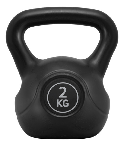 Pesa Rusa Kettlebell 2 Kg Fitness Entrenamiento Negro