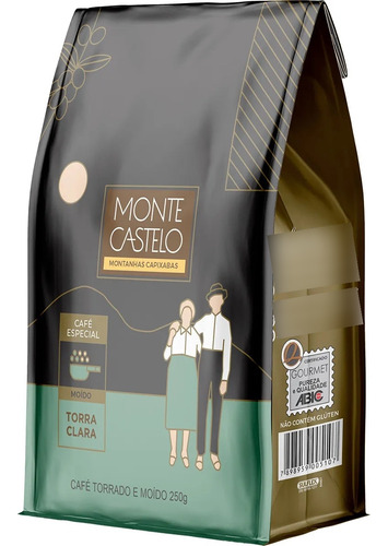 Café Torrado E Moído Torra Clara Premium 250g Monte Castelo