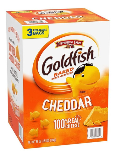 Galletas Goldfish Cheddar Pepperidge Farms 1.64 Kg