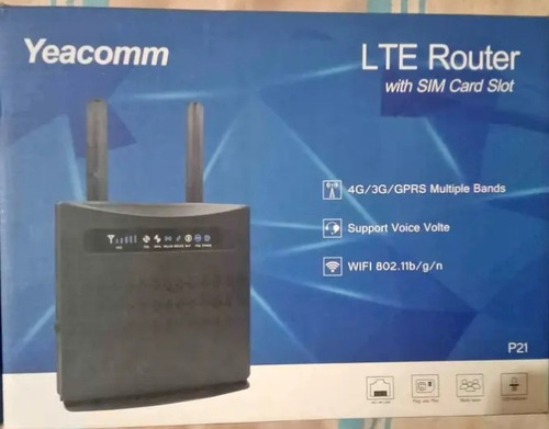 Router Yeacomm P21 Rj11 Rj45 Liberado 4g Lte 