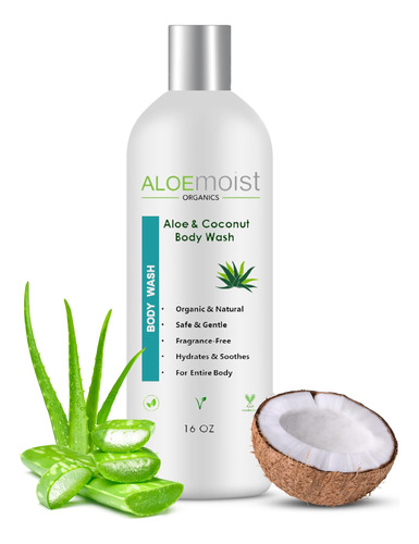 Aloemoist Gel De Ducha Hidratante Organico - Gel De Ducha Hi