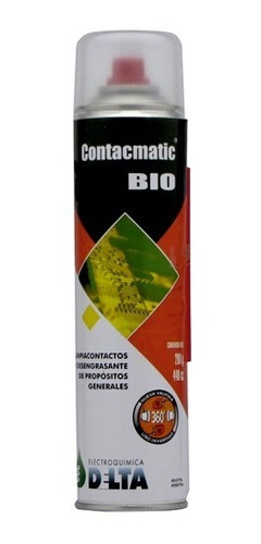 Limpiacontactos Desengrasa Contactmatic Bio 440cc 280g Delta