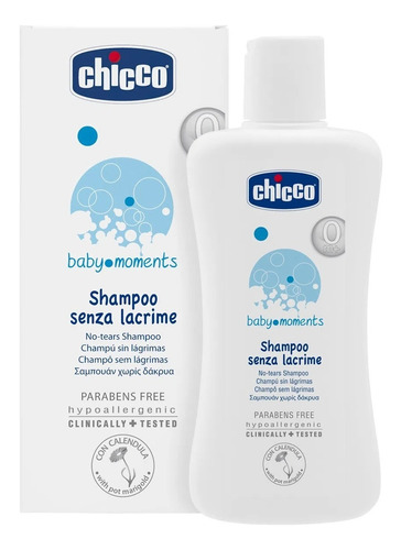 Shampoo Sem Lágrimas Baby Moments Com Calêndula Chicco 200ml