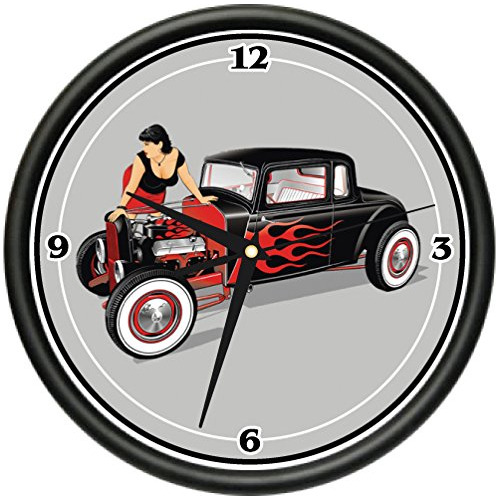 Signmission - Reloj De Pared Con Barra Caliente Para Coches