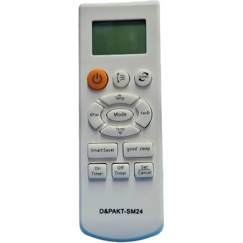 Control Remoto Para Aire Acondicionado Samsung Split Sm 24