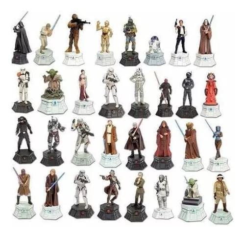 Xadrez Star Wars Coleção de chumbo (64 personagens) - Hobbies e coleções -  Irajá, Rio de Janeiro 1258068131