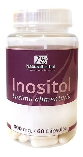 Inositol Enzima Alimentaria 500mg 60cap / Agronewen