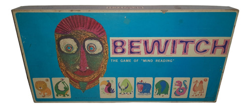 Bewitch The Game Of Mind Reading Juego De Mesa Vintage 1964