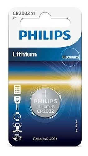 Pila Philips CR2032 Botón