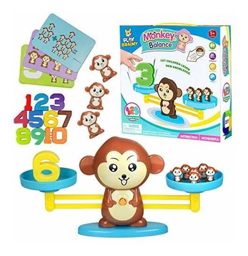 Play Brainy Balancing Monkey Math Game Divertido Y Educativo