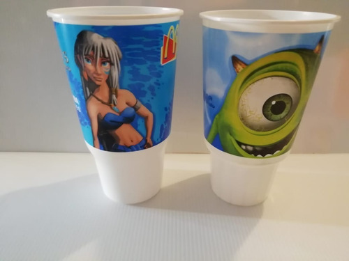 Mc Donald´s Vasos Atlantis Y Monter Inc. Precio Por Los 2