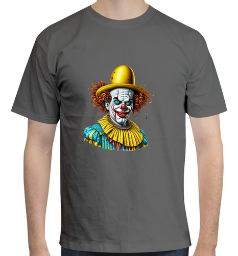 Playera Casual Diseño Payaso Loco