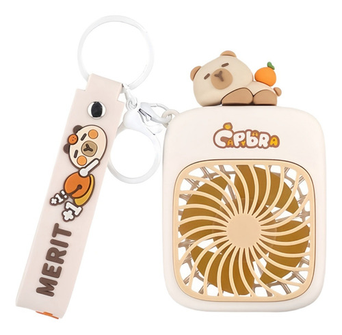 Ventiladores Capybara Con Llavero