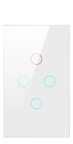 A Interruptor Táctil Inteligente Avatto Wifi De 4 Botones, S