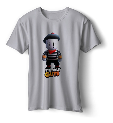 Remeras De Chicos Personajes Stumble Guy Sublimadas - 6013