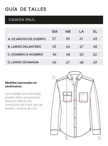 Camisa Paul T Bensimon Negro M
