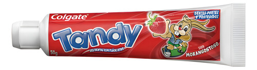 Tandy Pasta De Dentes Sabor Morango 50g Kit C/ 6unid - Gamer