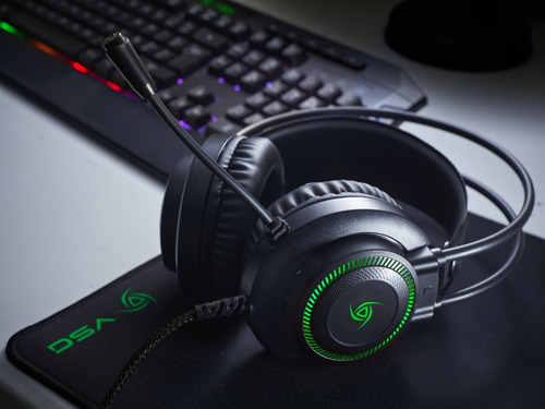 Imagen 3 de 10 de Kit Gaming 4 En 1 Vsg Crux, Mouse Teclado Headset Mousepad