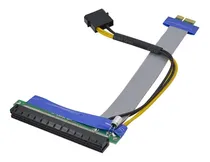 Comprar Tarjeta Extensión Pciexpress 1x A 16x Riser Con Alimentación