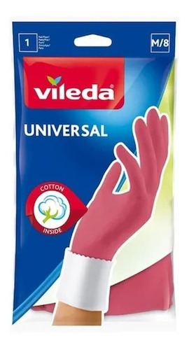 Guantes Style Universal Vileda, Talle M (mediano)