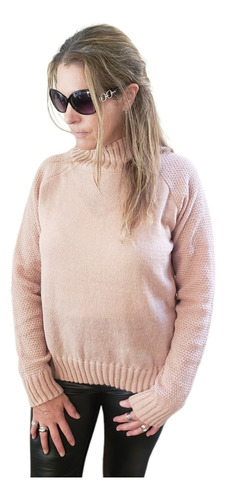 Sweater Cuello Semi Alto Mujer - Colores