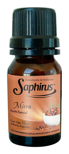 Aceite Esencial Mirra Aromático Saphirus Mirra
