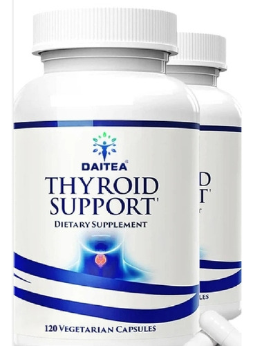 Thyroid Support Soporte Avanzado Para La Tiroides, 120 Cap.