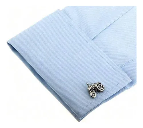 Colleras Hombre Diseño Tractor, Gemelos Para Camisa, Traje