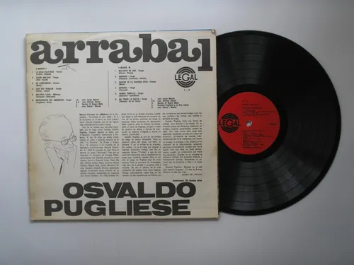 Osvaldo Pugliese Jorge Maciel Alfredo Belusi Mela Lp Vinilo (Usado)