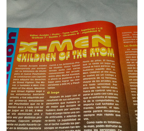 Revista Antigua ** Action Games ** N° 74 Juegos Trucos Nint (Usado)