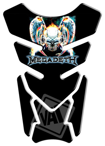 Adesivo Protetor Tanque Honda Yamaha Megadeth 2