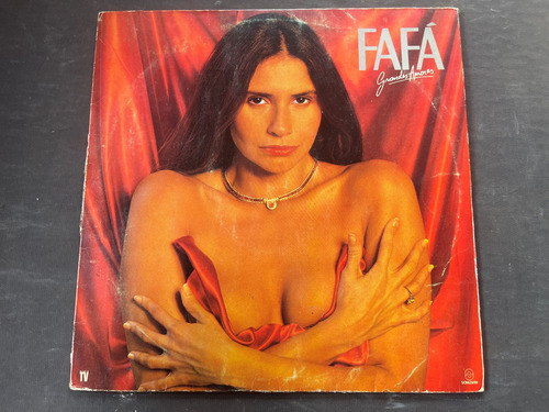 Lp Fafa De Belem Grandes Amores 1987 C/enc