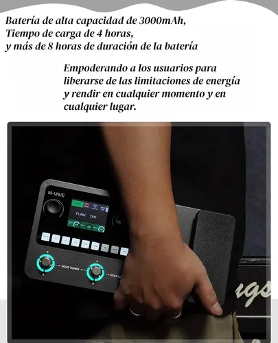 M-vave Mk-20 Multi-efectos Battery Integrada 128 Patterns | Cuotas