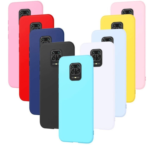 Funda Silicona Con Felpa + Hidrogel Para  Xiaomi Note 9s