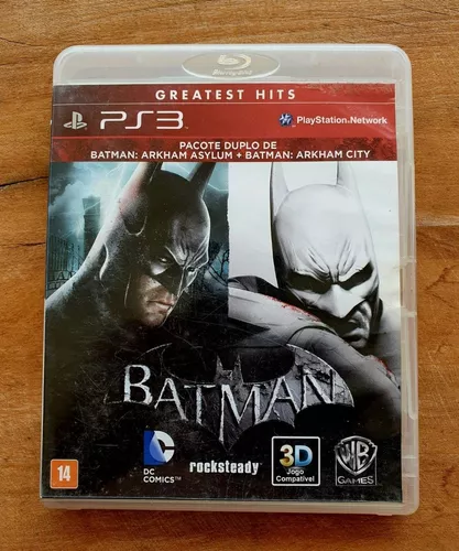 Jogo Batman Arkham City Ps3 Legendado Português Mídia Física