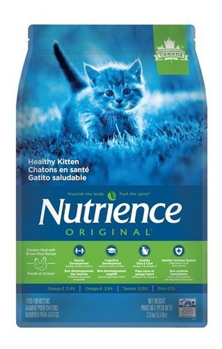 Alimento Gato Nutrience Original Kitten (cachorro) 2,5kg