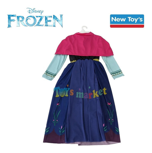 Imagen 4 de 10 de Disfraz Frozen Con Luz Princesa Anna O Elsa Disney New Toys