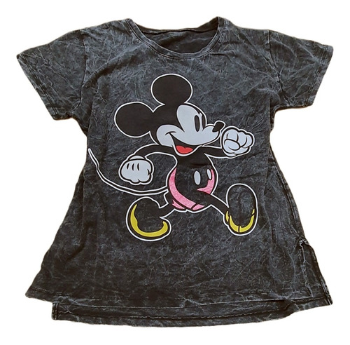 Remera Rock Mickey Fun Art. Dama Nevada Lupe Store